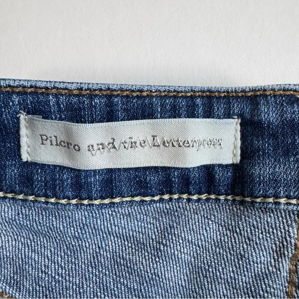 Anthropologie Denim Jean Shorts in Medium Blue - Picture 6 of 14